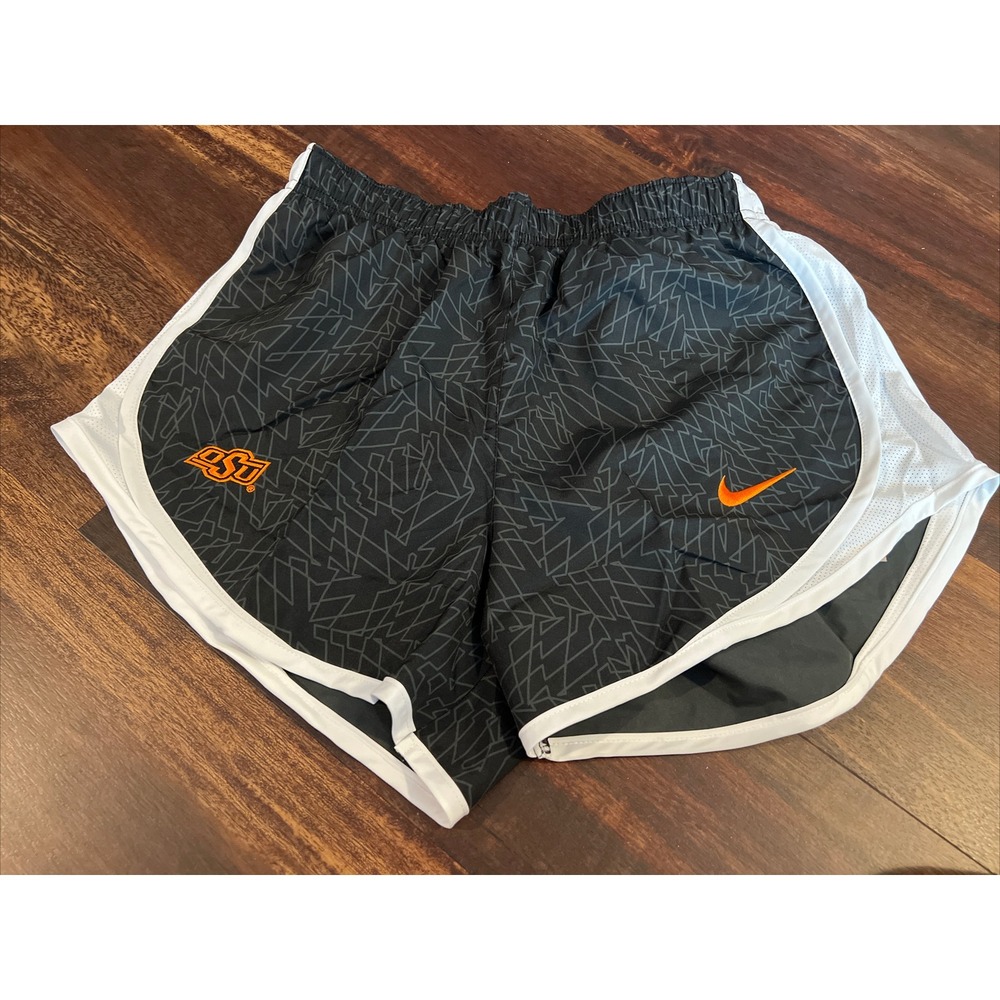 New Nike Womens OSU Oklahoma State‎ Cowboys  Womens Tempo Shorts Size Small